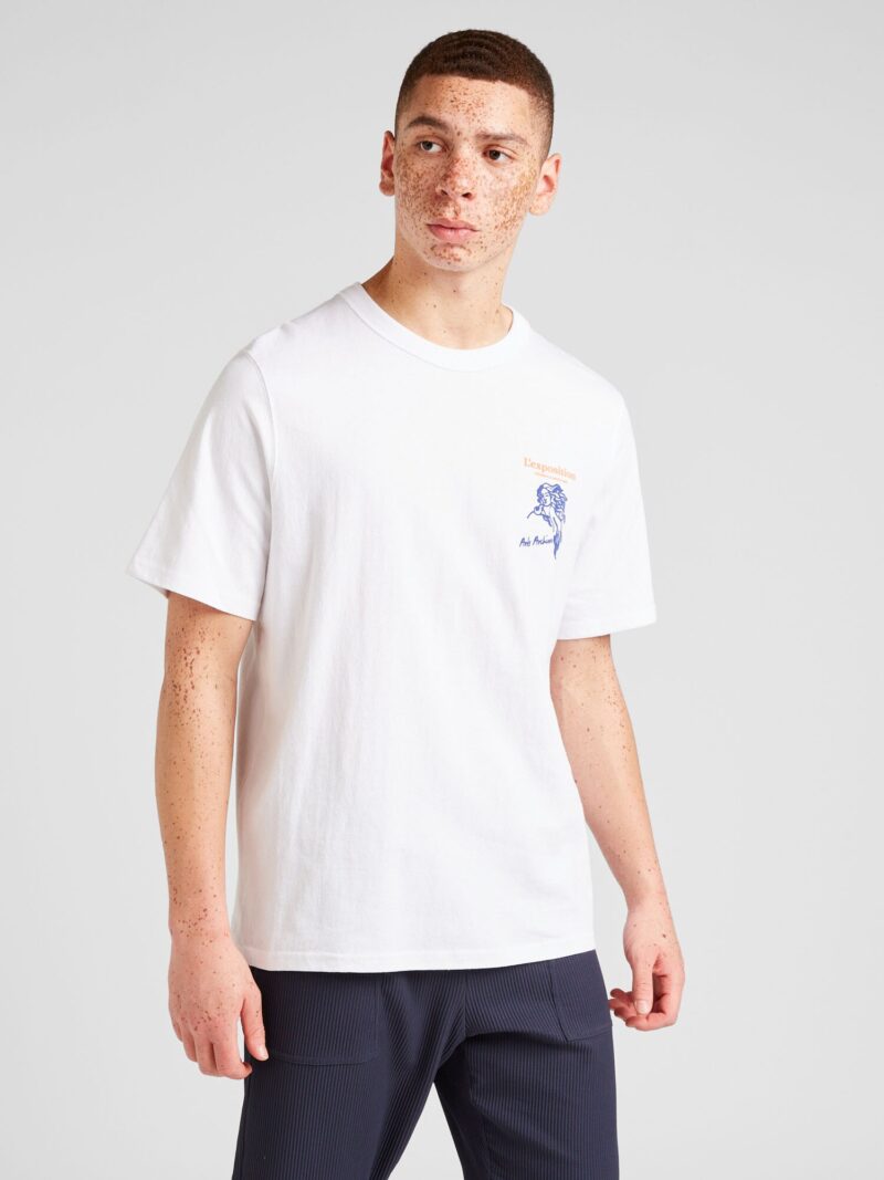 Preţ JACK & JONES Tricou 'JORNOTO'  albastru / portocaliu pastel / alb