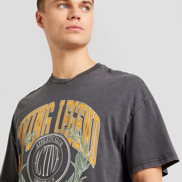 Preţ JACK & JONES Tricou 'LEGEND'  galben curry / gri închis / verde pastel / alb