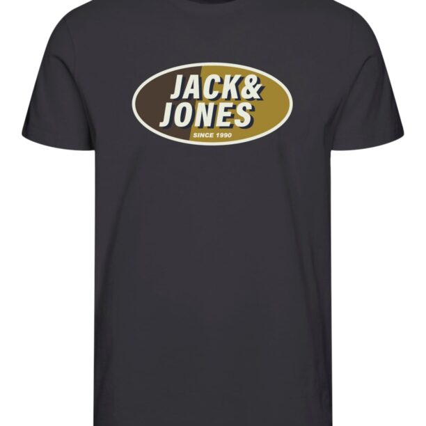 JACK & JONES Tricou 'RAY'  gri / oliv / negru / alb preţ