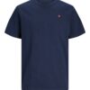 JACK & JONES Tricou 'Road'  bleumarin / roșu deschis