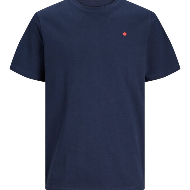 JACK & JONES Tricou 'Road'  bleumarin / roșu deschis