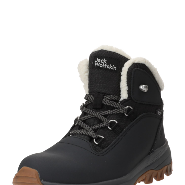 JACK WOLFSKIN Botine 'EVERQUEST'  gri metalic / negru