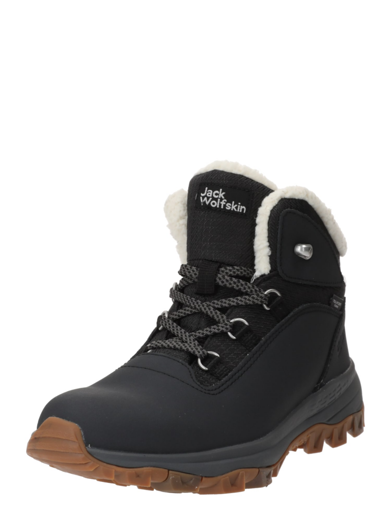 JACK WOLFSKIN Botine 'EVERQUEST'  gri metalic / negru