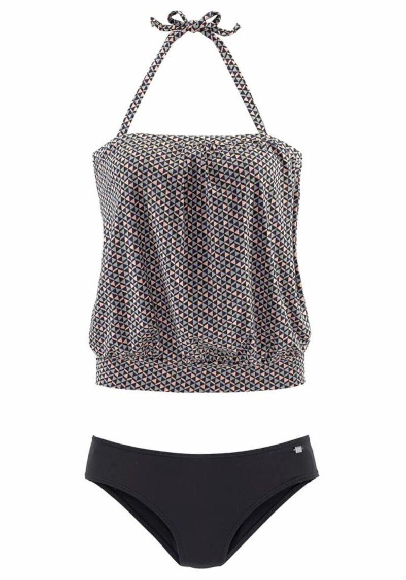 JETTE Costum de baie Tankini  negru