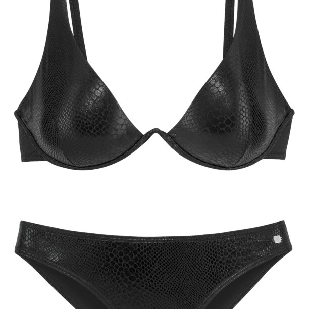 JETTE Costum de baie două piese  negru