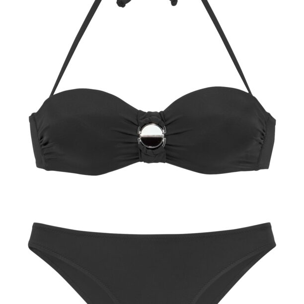 JETTE Costum de baie două piese  negru