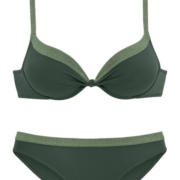 JETTE Costum de baie două piese  verde / oliv