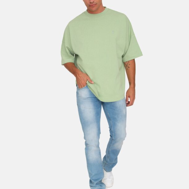 Jacey Quinn Tricou  verde închis