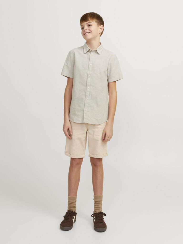 Preţ Jack & Jones Junior Cămașă  bej închis