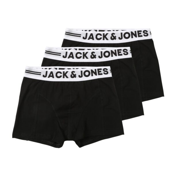 Jack & Jones Junior Chiloţi  negru / alb