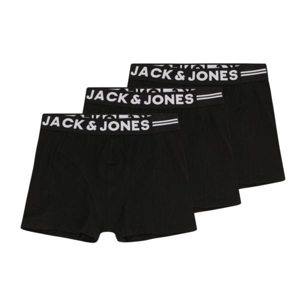 Jack & Jones Junior Chiloţi  negru / alb