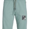 Jack & Jones Junior Pantaloni 'Filo'  turcoaz / gri metalic