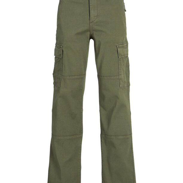 Jack & Jones Junior Pantaloni 'JJSTKane JJHarlow'  oliv