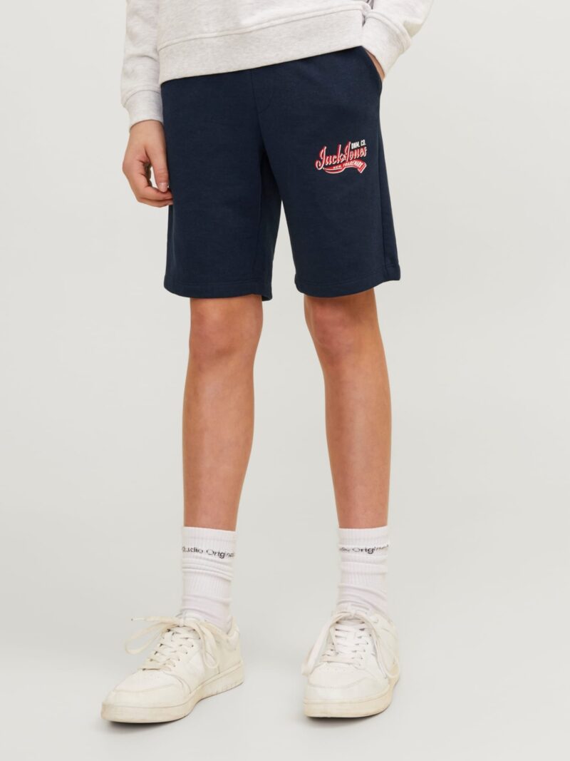 Jack & Jones Junior Pantaloni  albastru marin / roșu / alb preţ