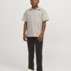 Jack & Jones Junior Tricou 'FRED'  alb kitt