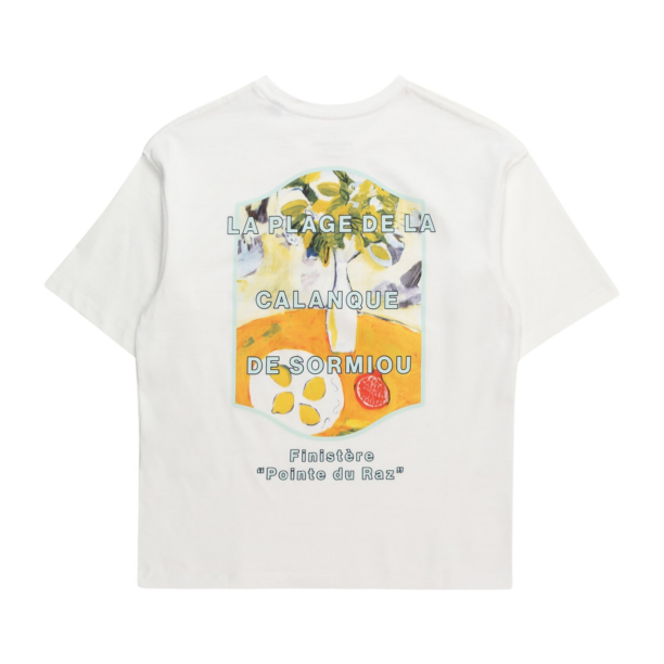 Jack & Jones Junior Tricou 'VALENCIA'  albastru deschis / galben / portocaliu / alb