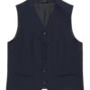 Jack & Jones Junior Vestă 'SOLAR'  bleumarin / negru