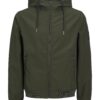 Jack & Jones Plus Geacă de primăvară-toamnă  verde închis