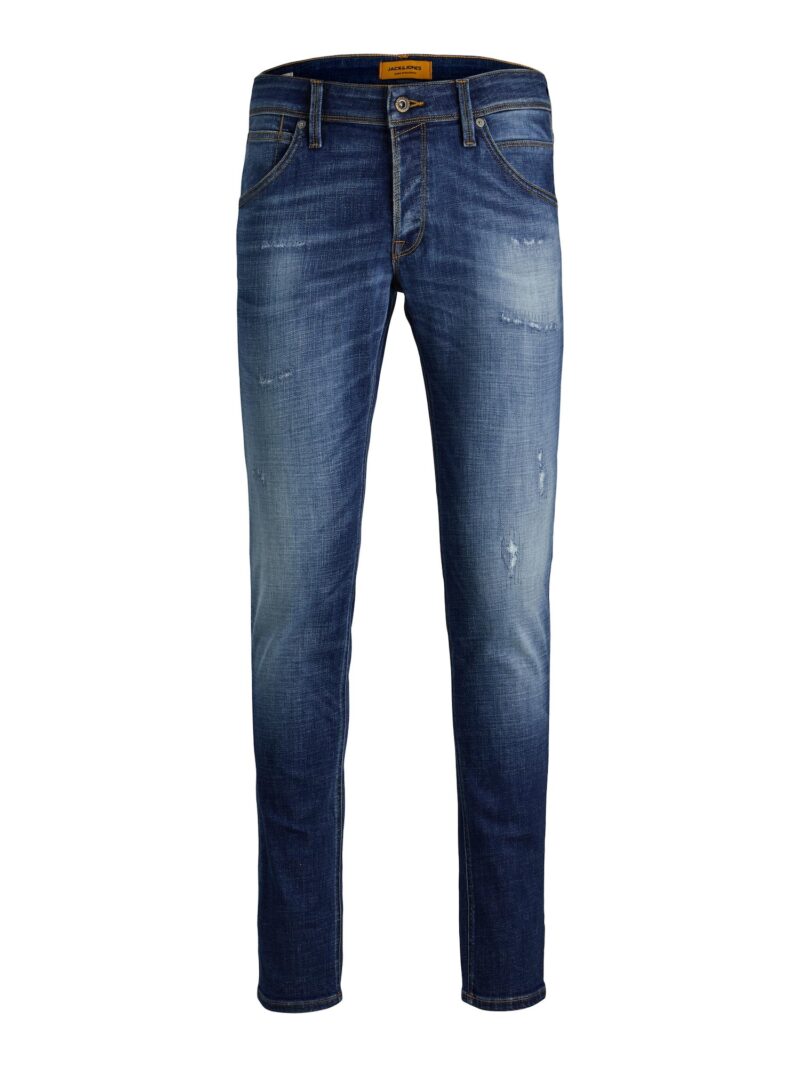 Jack & Jones Plus Jeans 'JJIGlenn JJFox'  albastru denim