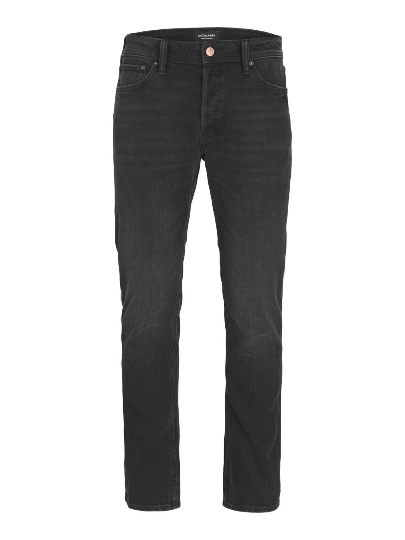 Jack & Jones Plus Jeans 'JJIMike JJOriginal'  negru denim