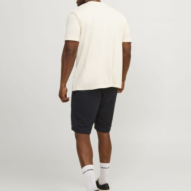 Cumpăra Jack & Jones Plus Pantaloni 'JPSTSWIFT'  negru / alb