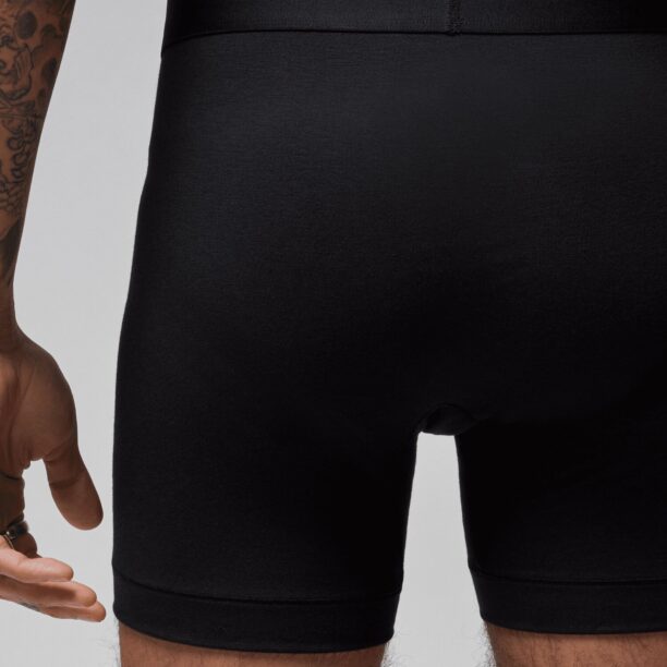 Jordan Boxeri 'FLIGHT Cotton Core Boxer Briefs'  gri închis / negru preţ