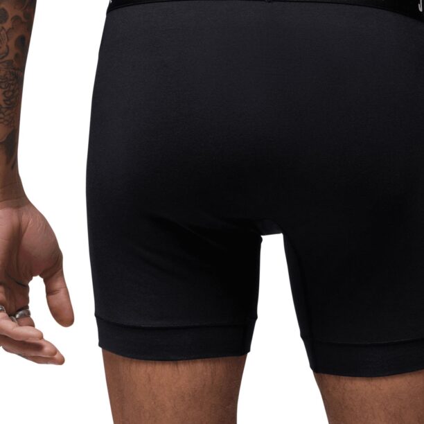 Jordan Boxeri 'FLIGHT Cotton Core Boxer Briefs'  negru / alb preţ