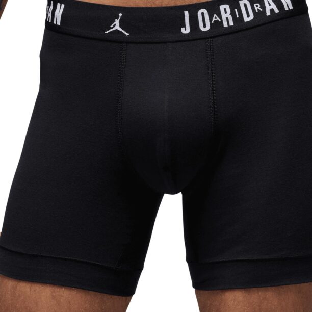 Preţ Jordan Boxeri 'FLIGHT Cotton Core Boxer Briefs'  negru / alb