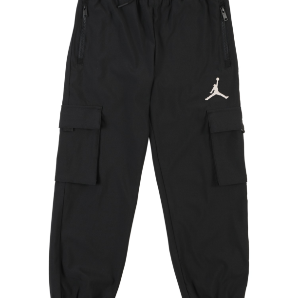 Jordan Pantaloni  negru / alb