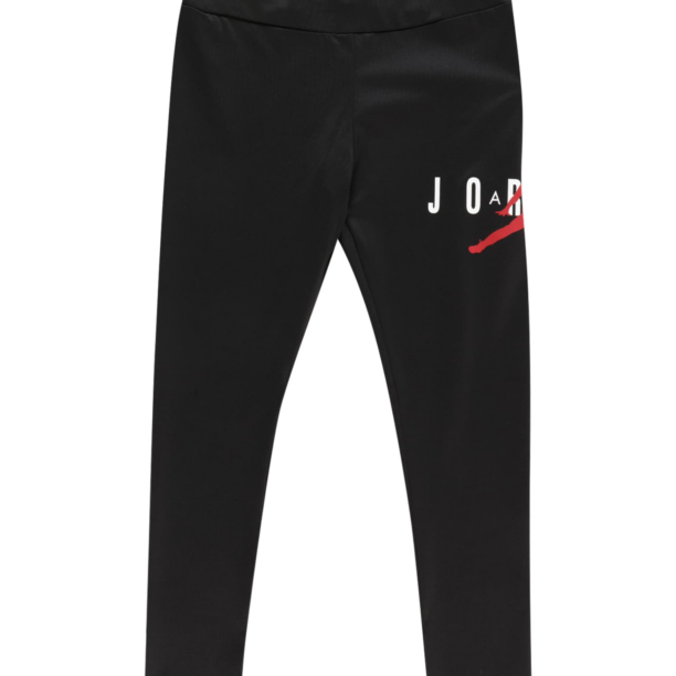 Jordan Pantaloni sport  roșu / negru / alb