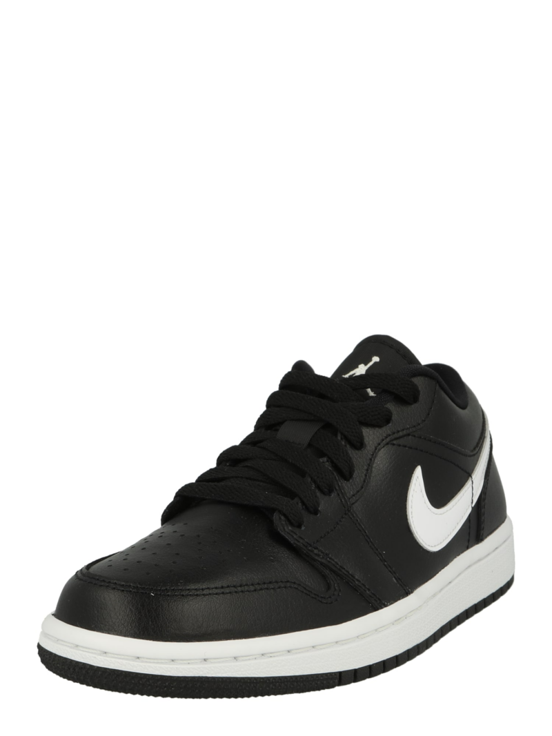 Jordan Sneaker low 'AIR JORDAN 1'  negru / alb