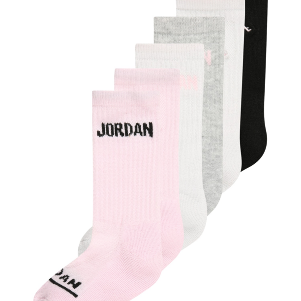 Jordan Șosete  gri amestecat / rosé / negru / alb