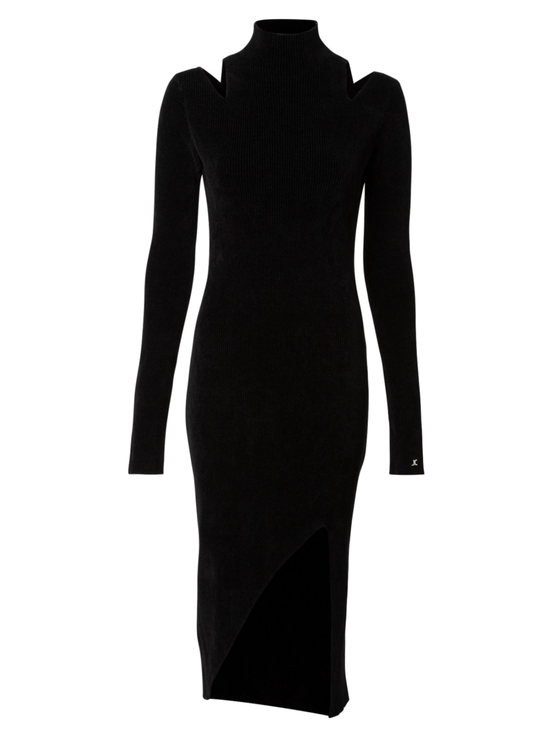 Just Cavalli Rochie tricotat  negru