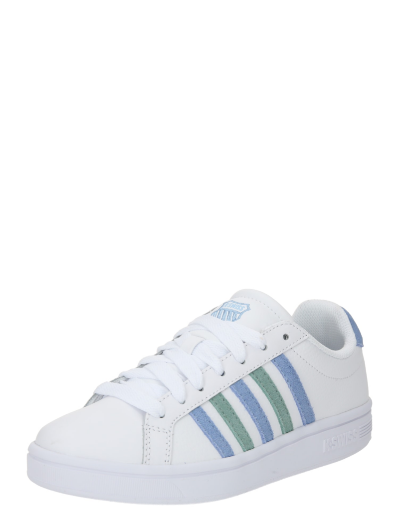 K-SWISS Sneaker low 'Court Tiebreak'  albastru deschis / verde / alb