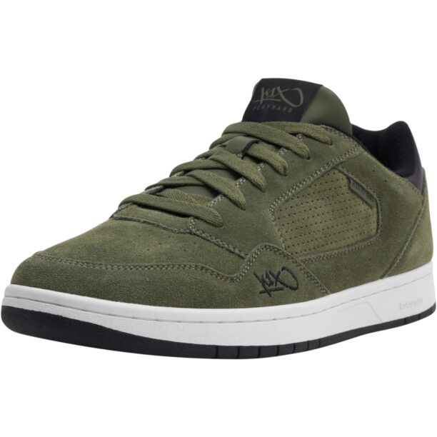 K1X Sneaker low  verde amestecat / negru