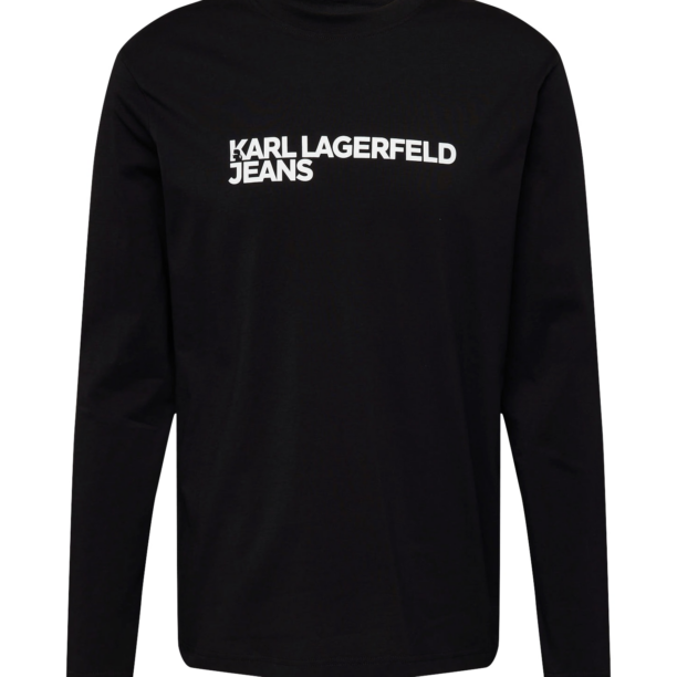 KARL LAGERFELD JEANS Tricou  albastru regal / negru / alb