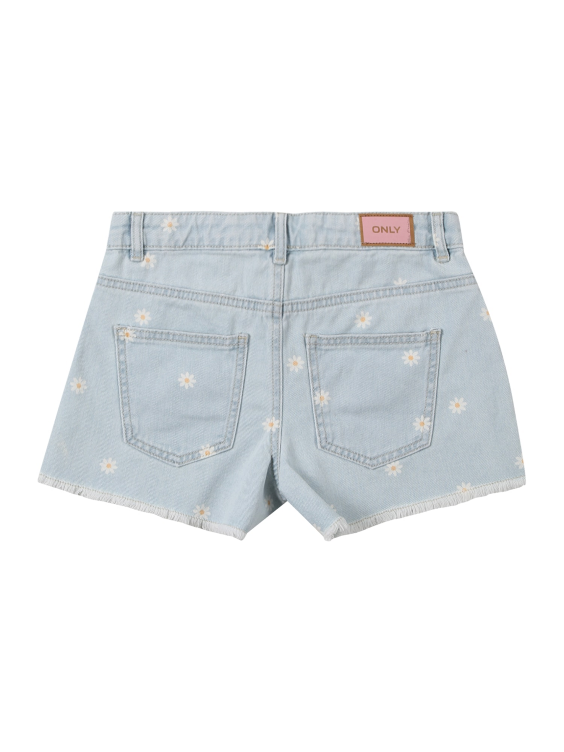 KIDS ONLY Jeans 'GROBYN'  albastru deschis / galben / alb