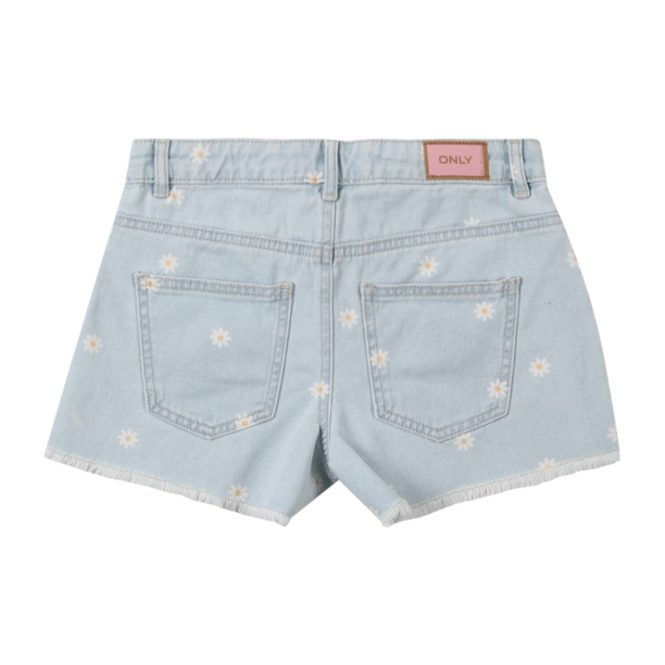 KIDS ONLY Jeans 'GROBYN'  albastru deschis / galben / alb