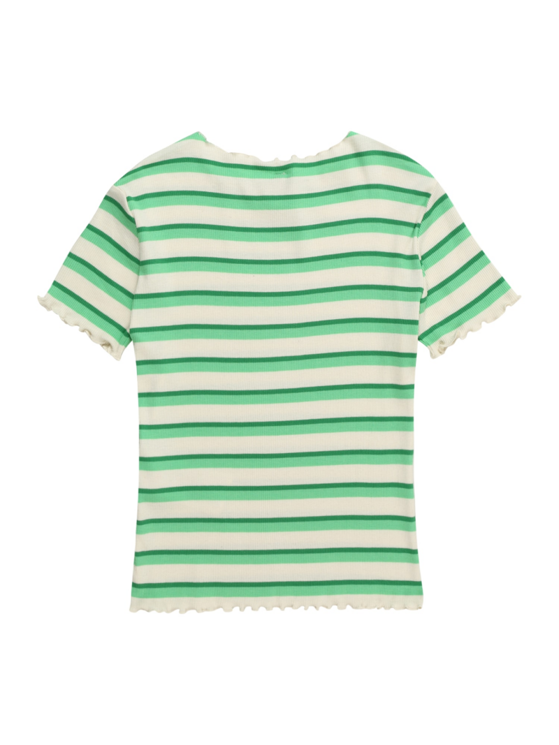 KIDS ONLY Tricou 'EVIG'  verde / verde mentă / alb