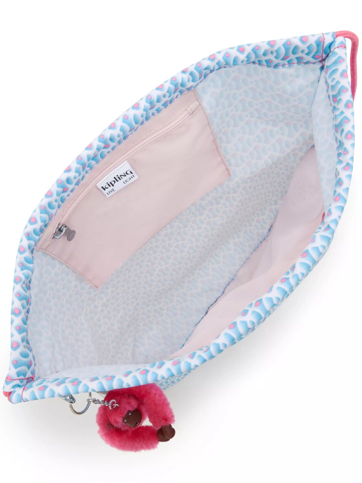 KIPLING Ghiozdan sac 'Supertaboo'  albastru / roz / alb preţ