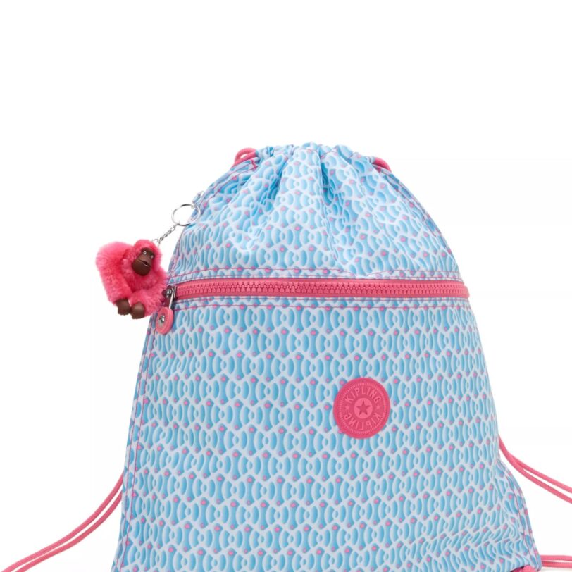 Cumpăra KIPLING Ghiozdan sac 'Supertaboo'  albastru / roz / alb