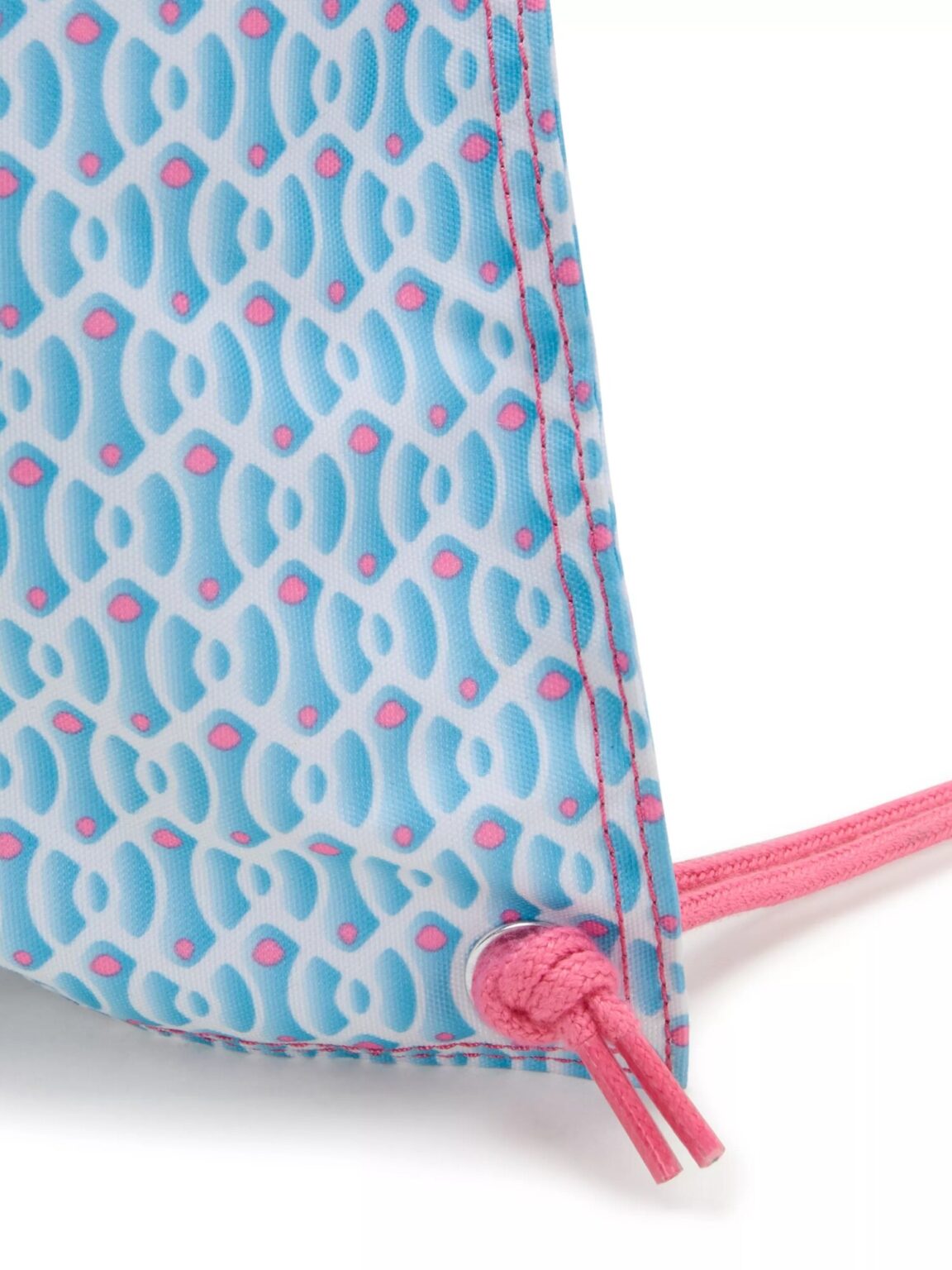Original KIPLING Ghiozdan sac 'Supertaboo'  albastru / roz / alb