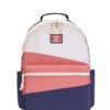 KIPLING Rucsac 'Damien'  bleumarin / roz pal / alb