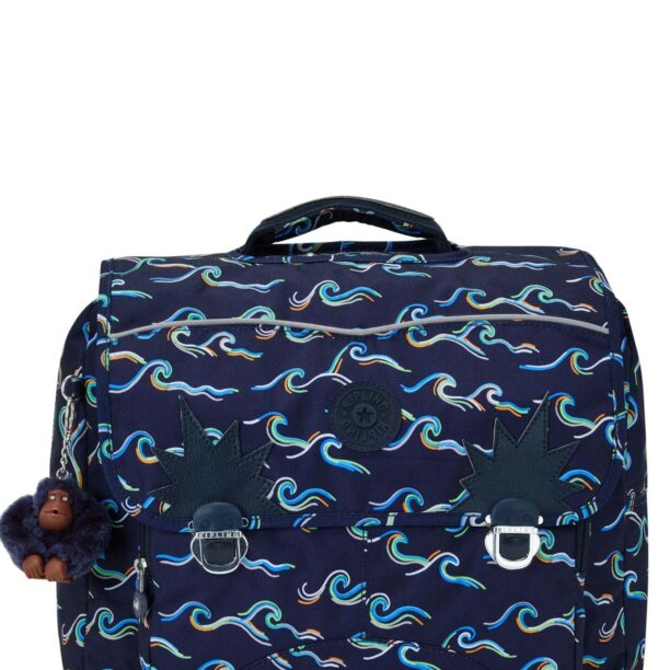 KIPLING Rucsac 'Iniko'  bleumarin / turcoaz / azur / albastru pastel