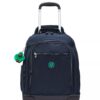 KIPLING Rucsac 'NEW ZEA'  albastru închis / verde smarald