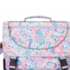 KIPLING Rucsac 'Preppy'  azuriu / mov închis / roz deschis / alb natural