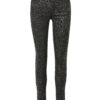 KOROSHI Pantaloni  bronz / negru