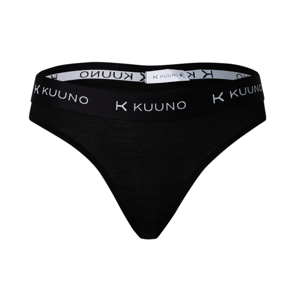 KUUNO Slip  negru / alb