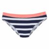 KangaROOS Slip costum de baie  bleumarin / roz neon / alb