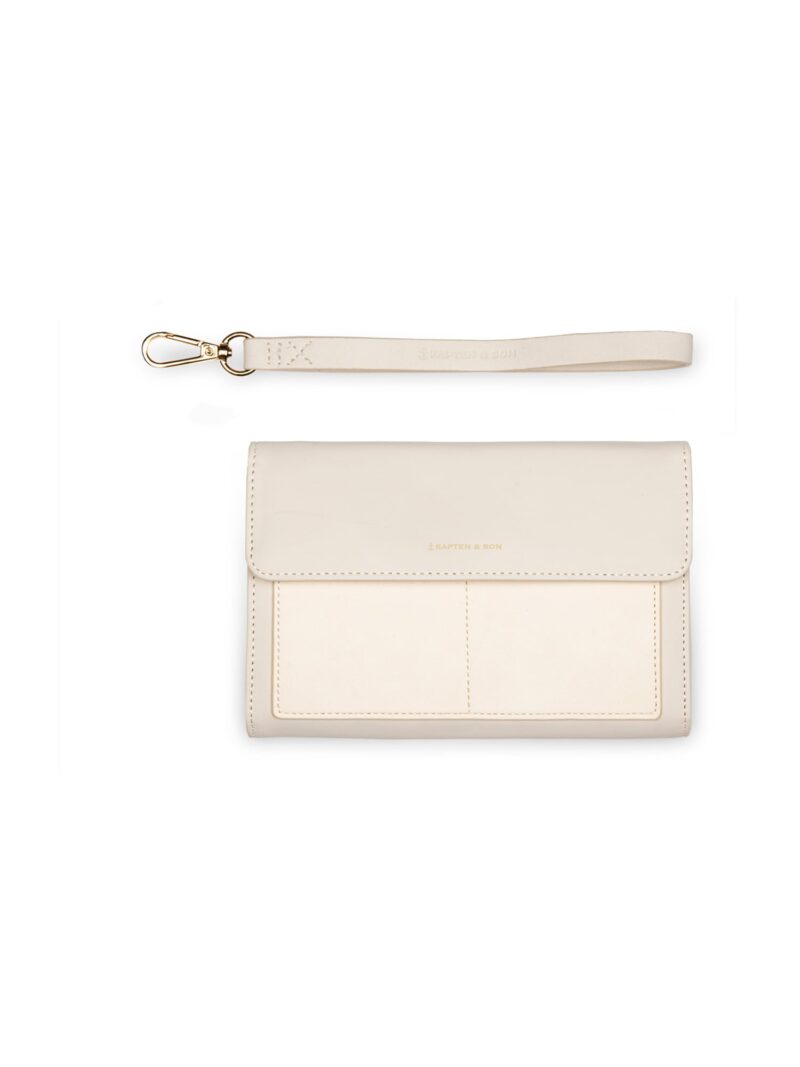 Kapten & Son Clutch 'Clutch Wallet Versailles Sandstone'  bej